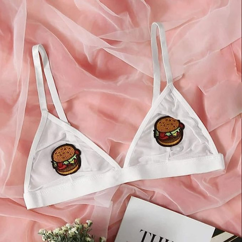 Тонкий регулируемый бюстгалтер Appetizing Bun XL