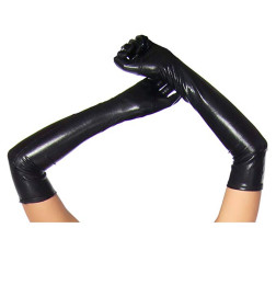 Эластичные длинные латексные перчатки Phosphene