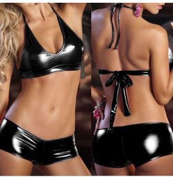 Латексный игровой костюм – бесшовные бюстгалтер и трусики – Seamless