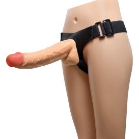 Носимый большой фаллоимитатор с трусиками-креплением Rubis Bodily