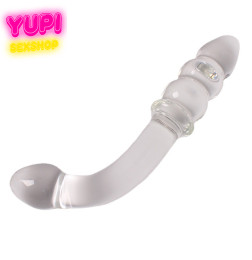 Стеклянный фаллоимитатор Aquamarine West