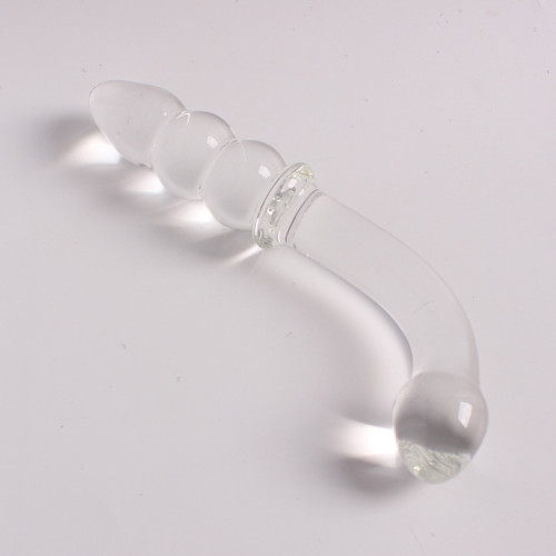 Стеклянный фаллоимитатор Aquamarine West