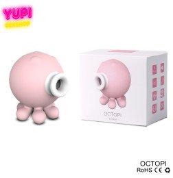 Вакуумный клиторальный стимулятор Octopi Pink