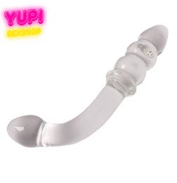 Стеклянный фаллоимитатор Aquamarine West