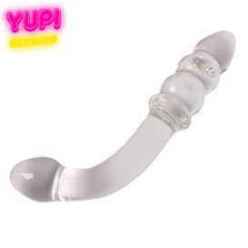 Стеклянный фаллоимитатор Aquamarine West