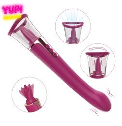 Вакуумный вибратор массажер 3 в 1 Cersei Bordo