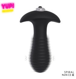 Анальная пробка с вибропулей Spiral