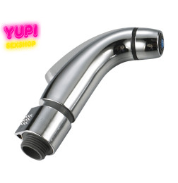 Анальная мини-насадка для душа Intim Clear Metal