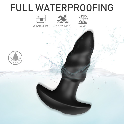 Анальная пробка с вибропулей Love Arrow RCT