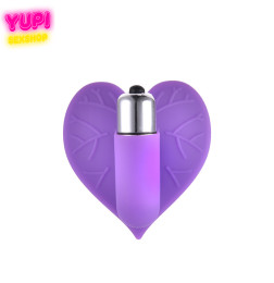 Мини вибратор в форме сердца Mini Love Purple