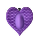 Мини вибратор в форме сердца Mini Love Purple