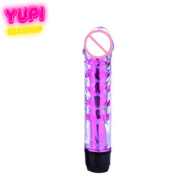 Хрустальный мини-вибратор Ideal Joy Purple