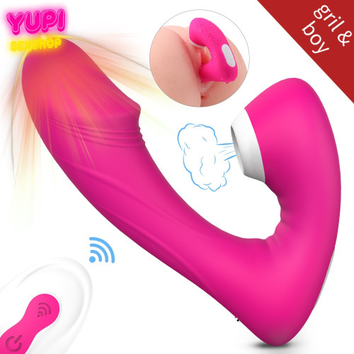 Вакуумний стимулятор Fierce Magenta RCT