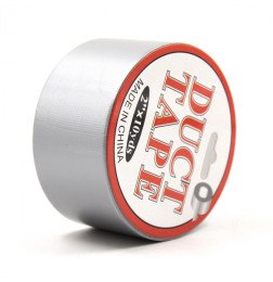 Бондажная лента, статический тейп Good Mood Gray