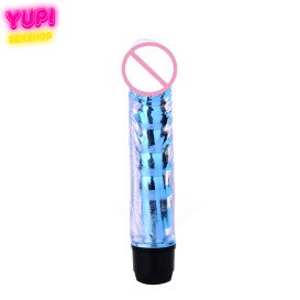 Хрустальный мини-вибратор Ideal Joy Blue