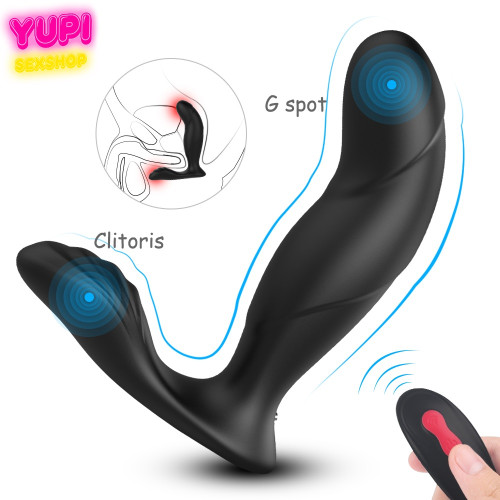 Массажер простаты Laken Black RCT