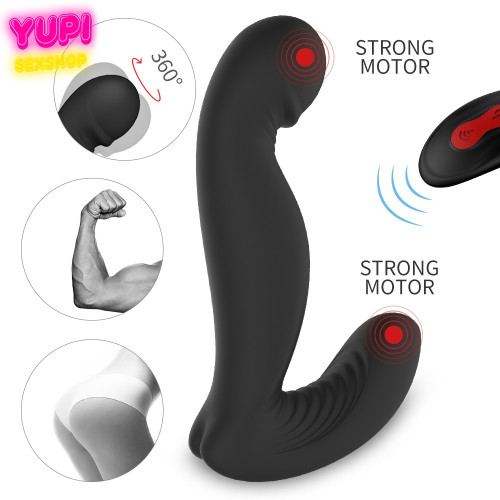 Массажер простаты Jiggle Black RCT