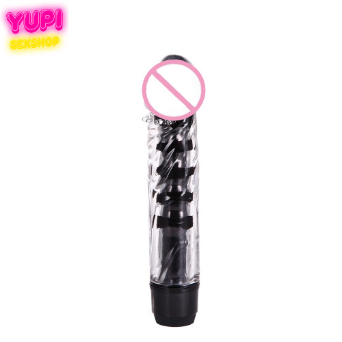 Хрустальный мини-вибратор Ideal Joy Black