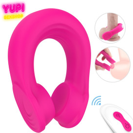 Ерекційне кільце з вібро Song Magenta RCT