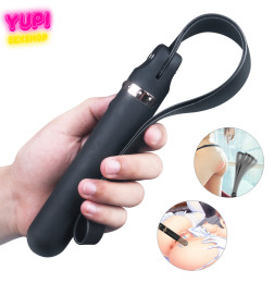 Вибратор с плеткой Whoohoo Black