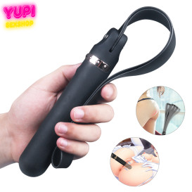 Вибратор с плеткой Whoohoo Black