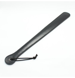 Падл кожаный плетка-шлепалка Adorable Black