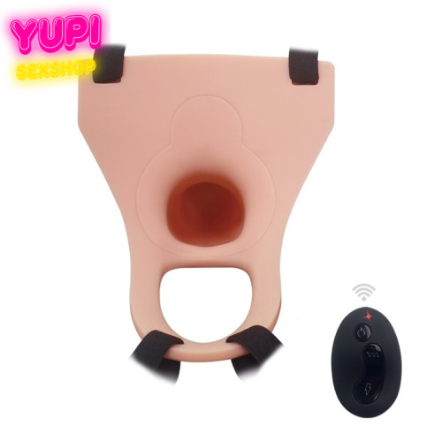 Полый страпон с вибрацией Hollow Men RCT