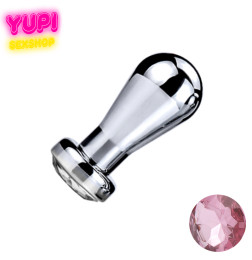 Металлическая анальная пробка Bit Prof Rosy S