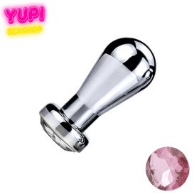 Металлическая анальная пробка Bit Prof Rosy S