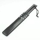 Шлепалка черная с заклепками Magnum Rivet