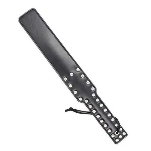 Шлепалка черная с заклепками Magnum Rivet