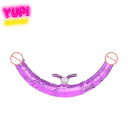 Фаллоимитатор двойной с вибропулей Duel Touch