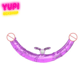 Фаллоимитатор двойной с вибропулей Duel Touch