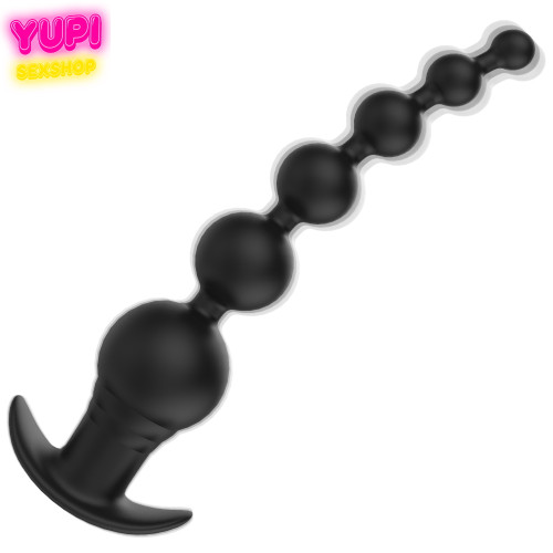 Анальная цепочка с вибропулей Tower