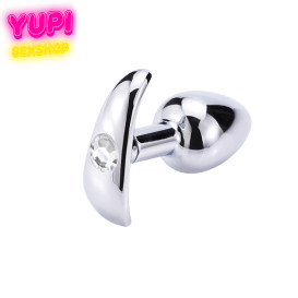 Металлическая анальная пробка Anchor White S