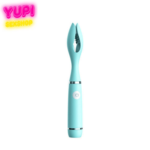 Вибратор с клипсой для клитора Shark Mouth Mentol