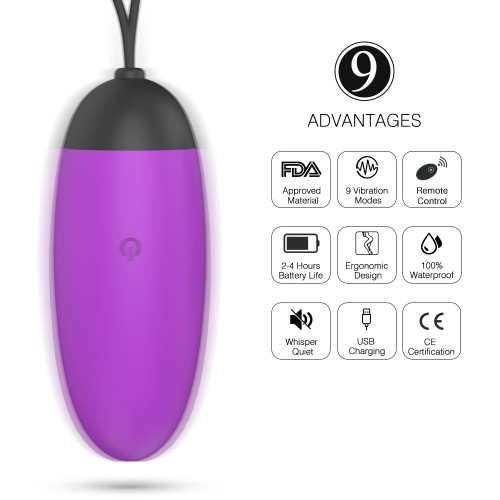 Вибратор Ada Purple RCT