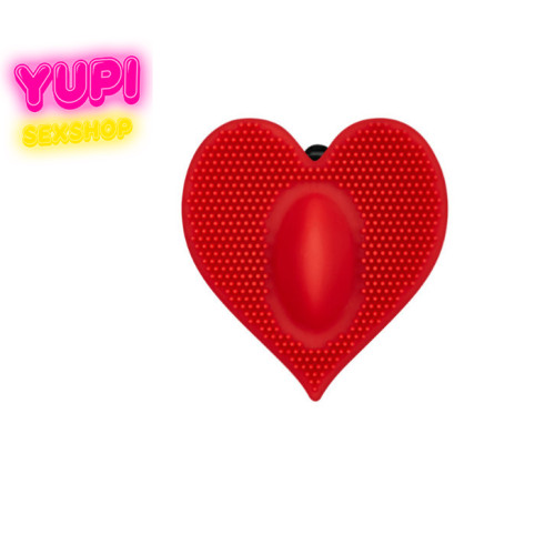 Міні вібратор у формі серця Mini Love Red