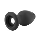 Силиконовая анальная пробка с хвостом Fox Fur Beige RCT