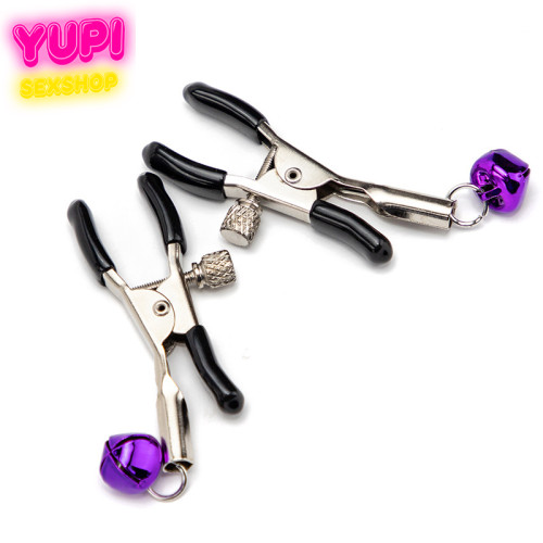Зажимы для сосков с колокольчиками Clamps Bell