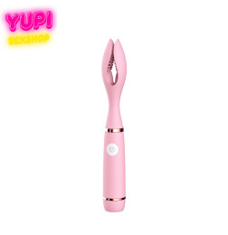 Вибратор с клипсой для клитора Shark Mouth Pink