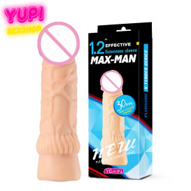 Удлиняющая насадка на член Max Man Effective Blue