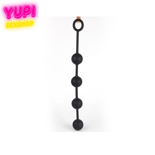 Анальне намисто Gigant 4 Ball Black