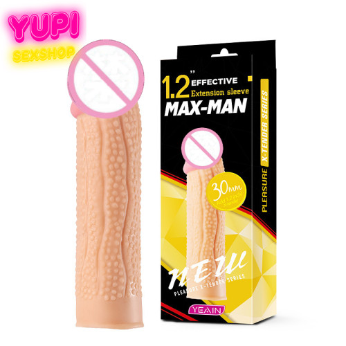 Удлиняющая насадка на член Max Man Effective Yellow