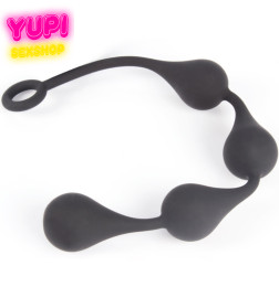 Анальные шарики в форме капли Midi 4 Drop Black