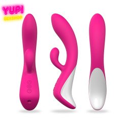 Силіконовий вібратор-кролик Demons Magenta