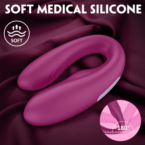 Парный вибратор Viviana Win Red