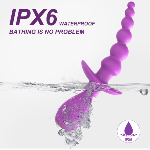 Анальная цепочка с вибрацией Babs