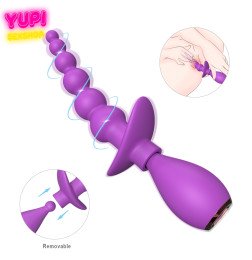 Анальная цепочка с вибрацией Babs