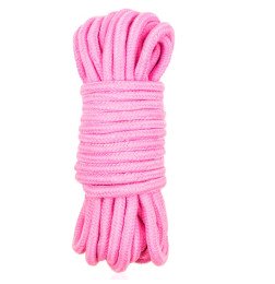 Веревка для БДСМ–игр Pesco Pink